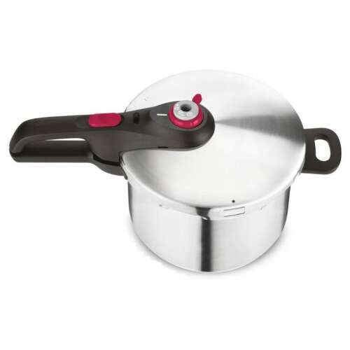 Tefal Secure 5 neo pressure cooker, 6L, stainless steel, 5 safety features, compatible with all hobs, including induction