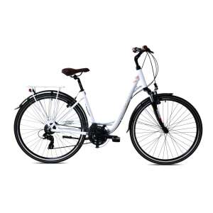 Capriolo Elegance női trekking kerékpár 18" Fehér-Rosegold 94109821 Női kerékpárok