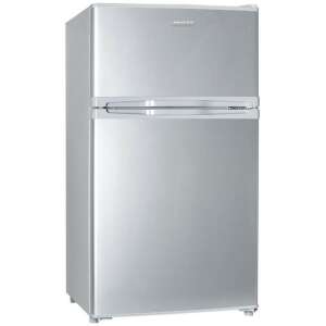 Kombinált hűtőszekrény 85L inox (csak 85cm magas!)