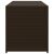 vidaXL barna polyrattan kerti tárolóláda 283 L 94115209