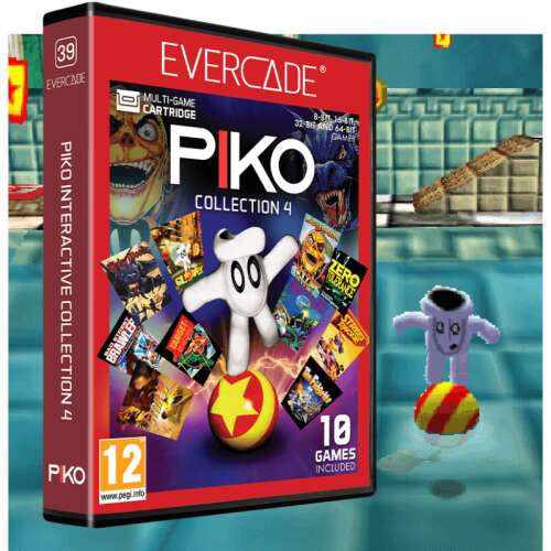 Kazetka Evercade #39 Piko Interactive Collection 4, 10 retro hier