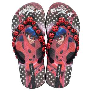 Ipanema Ladybug gyerek papucs - fekete/piros 94117821 Cipő gyerekeknek