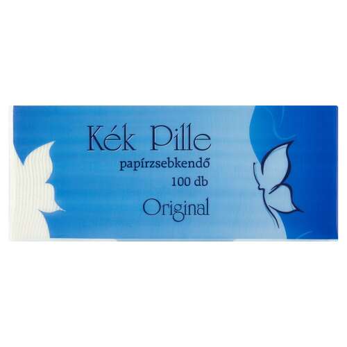 Kék Pille Original 3-lagiges Papiertaschentücher, 100 Stück