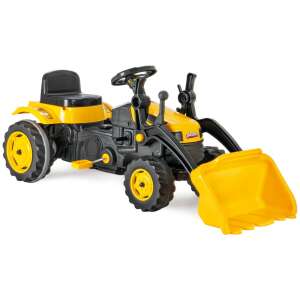 Pilsan traktor homlokrakodós fekete/sárga 94120058 "traktor"  Pedálos jármű
