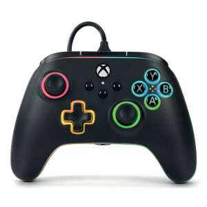 PowerA Advantage Wired Xbox Series X|S Lumectra LED Controller, black with multi-color LED lighting - PowerA Controller