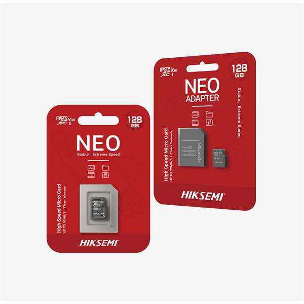 Hikvision HIKSEMI MicroSD kártya - NEO 128GB microSDXC, Class 10...