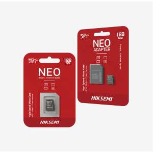 Hiksemi NEO 256GB microSDXC memory card, Class 10 and UHS-I, 3D NAND - Memory Card
