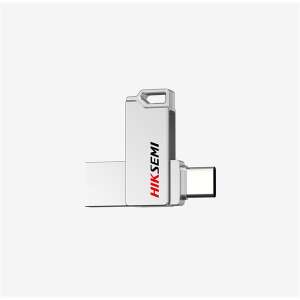 Hikvision HIKSEMI Pendrive - SYNC, 64GB, USB3.2 - Type-C, Ezüst - Hikvision