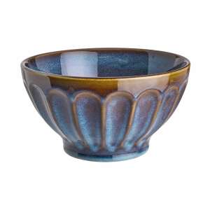 BERGAMO kék kerámia tálka, 850ml - Tál