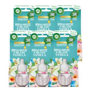 Air Wick Spring Breeze and Vanilla Wkład do elektrycznego odświeżacza powietrza 6x19ml