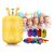 Ricokids 0,20m3 Helium bottle for inflating 30 balloons + 30pcs balloons and 40m of ribbon 94146441