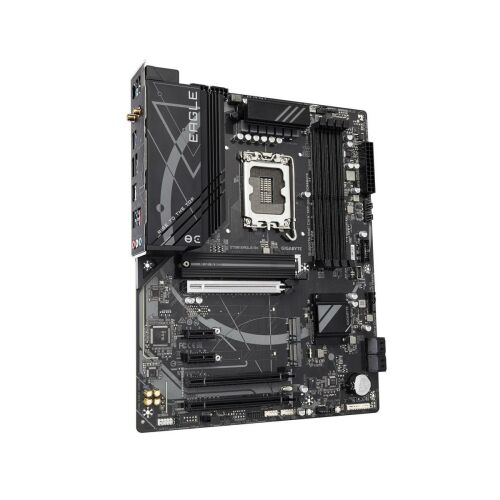 Дънна платка Gigabyte Z790 Eagle AX, 3/4 изглед