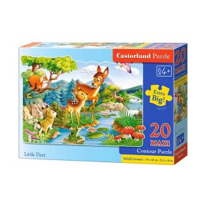 Castorland Kis Őzikék Maxi Puzzle, 20 dielikov, puzzle Jelienky - Castorland Puzzle