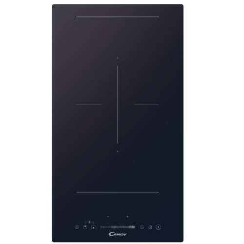 Candy CTP32SC/E1 built-in induction hob, black, 2 cooking zones
