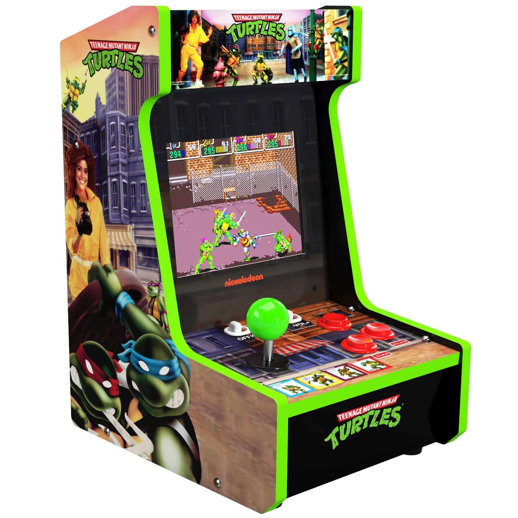 Arcade1up teenage mutant ninja turtles countercade arcade játékgép