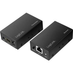 LogiLink HD0023 Cat8 HDMI Extender Nadajnik i Odbiornik - Kabel HDMI