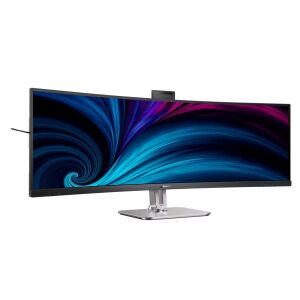 Philips 49B2U6900CH 49-inch SuperWide curved monitor with webcam - Monitor