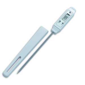 Digital calibrated core thermometer -40°+200°C 30.1018, with calibration certificate, for measuring food temperature - Kitchen Thermometer