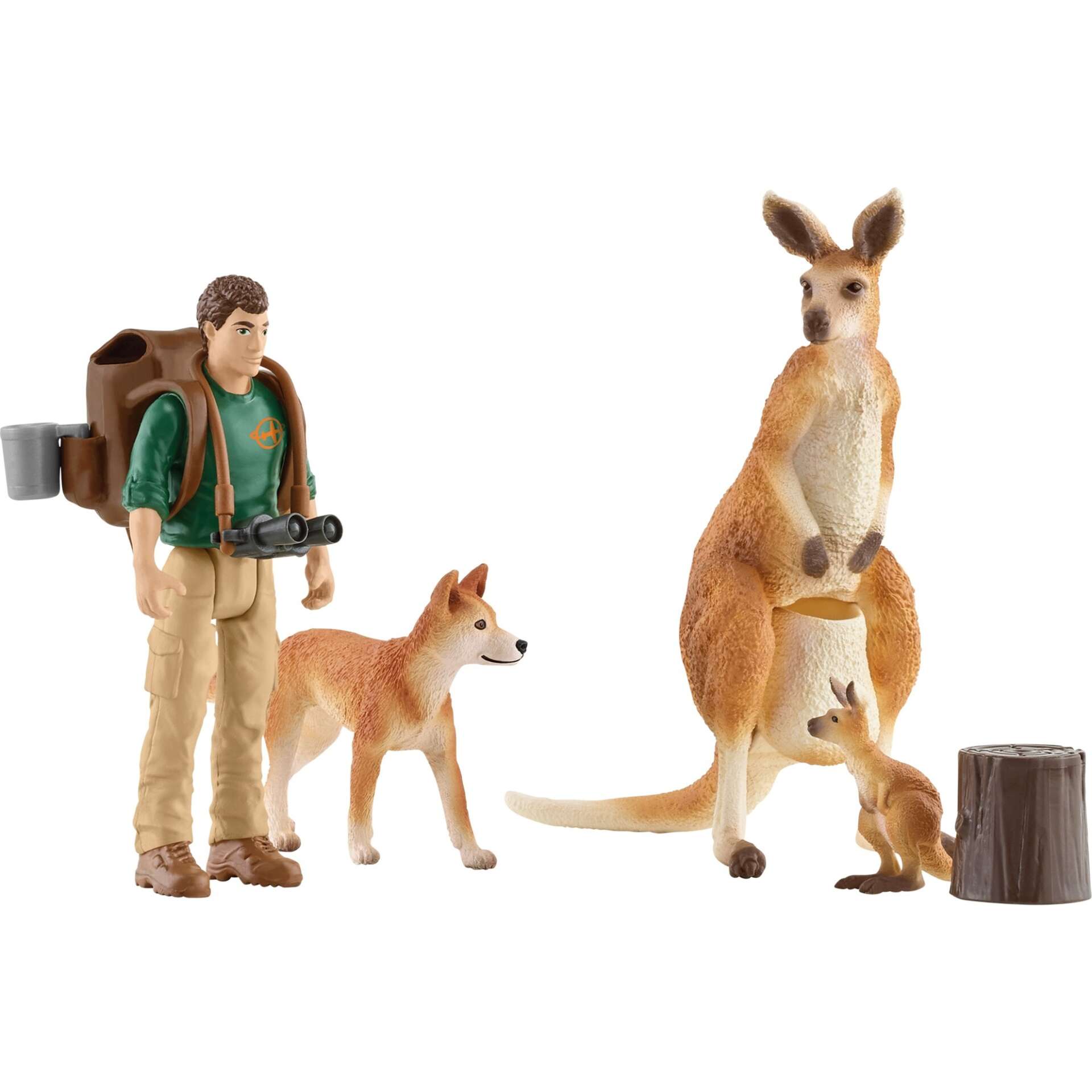 Schleich Wild Life Kenguru kaland figurák