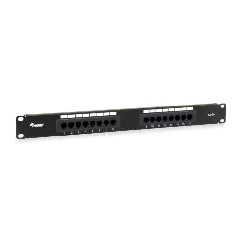 Equip Patch Panel - 19" - 16 Port