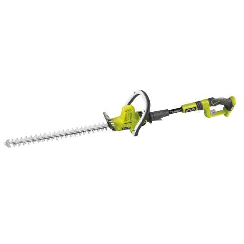 Ryobi OHT1850X cordless hedge trimmer, 18V, 50cm blade, 16mm tooth spacing, 4-position adjustable head, rotating main handle,  hedge trimming tool