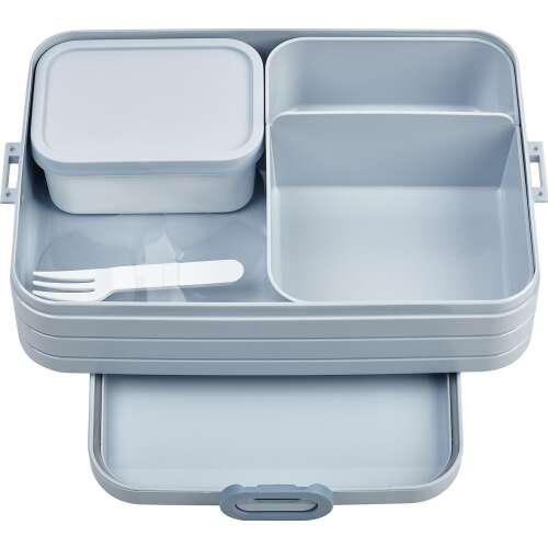 Mepal Take a Break Bento 1500ml pudełko na lunch, jasnoniebieskie, z przegródkami i wyjmowanym pojemnikiem