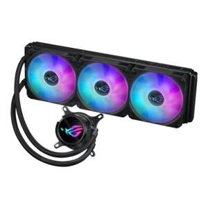 Asus ROG Strix LC III 360 ARGB CPU Liquid Cooler with Radiator and ARGB Fans - ASUS PC Fan