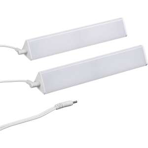 Orangemonkie M2110R Halo Bar LED Stúdió lámpa készlet, két fehér LED sáv tápkábellel - Stúdiófény és Reflektor