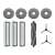 Dreame L10s Pro Robot Vacuum Cleaner Accessory Kit, Replacement Parts, Filters, Brushes, Mop Pads