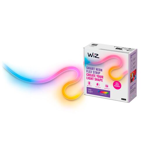 WiZ|Smart WiFi Neon Flex Lichtstreifen 3m Typ-C|24 W|RGB