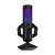 Asus ROG Carnyx USB Kondensatormikrofon, schwarz, mit RGB-Beleuchtung, Vorderansicht