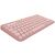 Logitech Pebble Keys 2 K380s клавиатура Универсален RF Wireless + Bluetooth QWERTY Американски международен език Розов (920-011853) 94158060