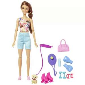 Mattel Barbie feltöltődés: Barna hajú fitness Barbie baba 94158478 