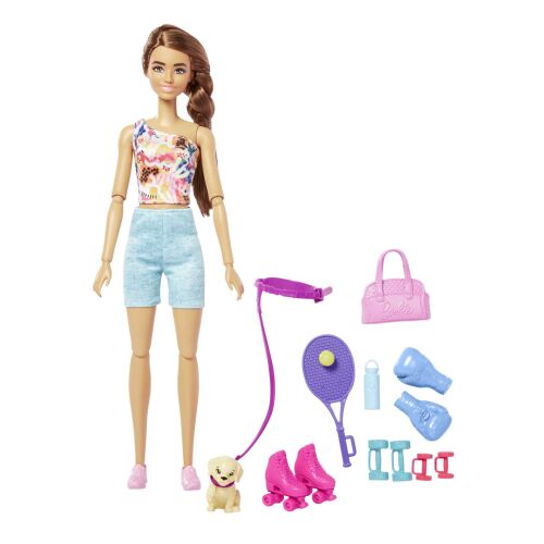 Barbie - Fitness Baba - Játékkészlet