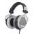 Beyerdynamic DT 880 kabelgebundene Hi-Fi Kopfhörer, schwarz und silber, schräge Ansicht