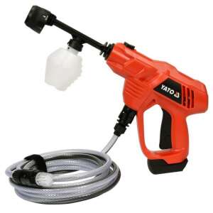 Yato YT-85930 18V cordless high pressure washer, red, with hose and soap dispenser - Yato