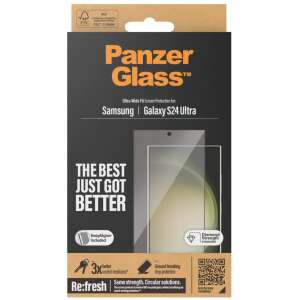 Szkło ochronne PanzerGlass Screen Protector Samsung Galaxy S24 Ultra | U-Wide Fit  94159460 - Folia ochronna wyświetlacza