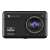 Navitel R980 4K dash cam, black, front view, close-up of lens