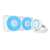 Arctic Liquid Freezer III 280 A-RGB PWM CPU cooler, white, blue light