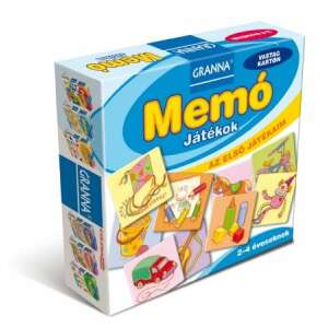Az első játékaim Memó - Játékok társasjáték 94160851 Granna Társasjáték
