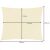 Dimensions of beige square shade sail, 3x2 meters
