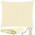 Square sun sail - 3x2 metres beige 94945864