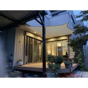 Żagiel parasolowy 3x2m - beżowy Gardlov 23163