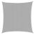 Négyszögletes Napvitorla 3.6x3.6m gray shade sail