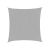Square gray shade sail isolated on white