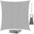 Square Shade Sail 3.6x3.6m Grey 135662469