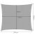 Dimensions of gray rectangular shade sail 3x2m