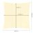 Rectangular solar sail 3,6x3,6m beige 94909014