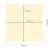 Dimensions of beige square sun shade sail