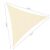 Gardlov Beige Triangle Shade Sail 4x4x4m Dimensions